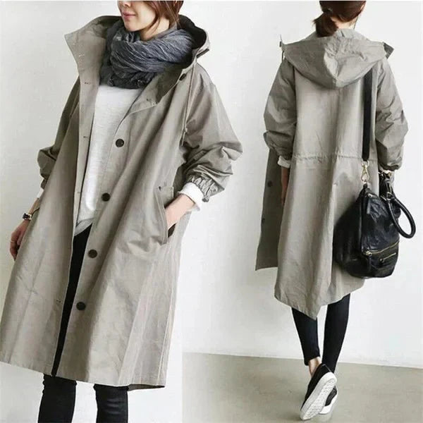 Raincoat for trend-conscious women