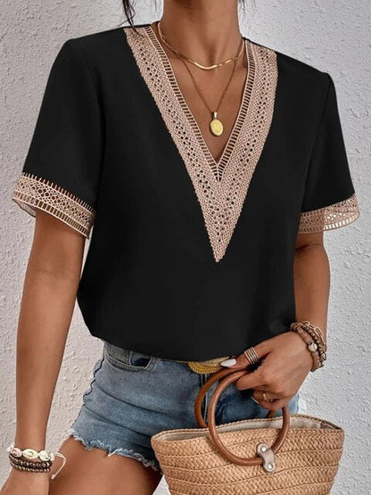 Harper - V Neck Summer Top