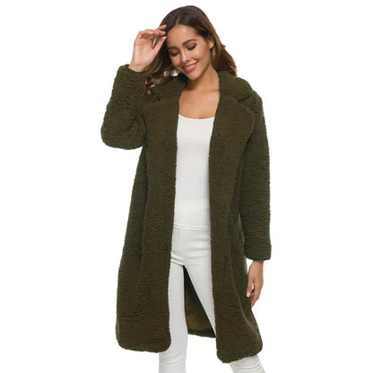 Fashionable teddy coat for women - Valeria