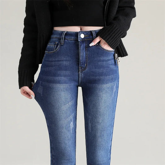 Stretchy thermal jeans - Vanna