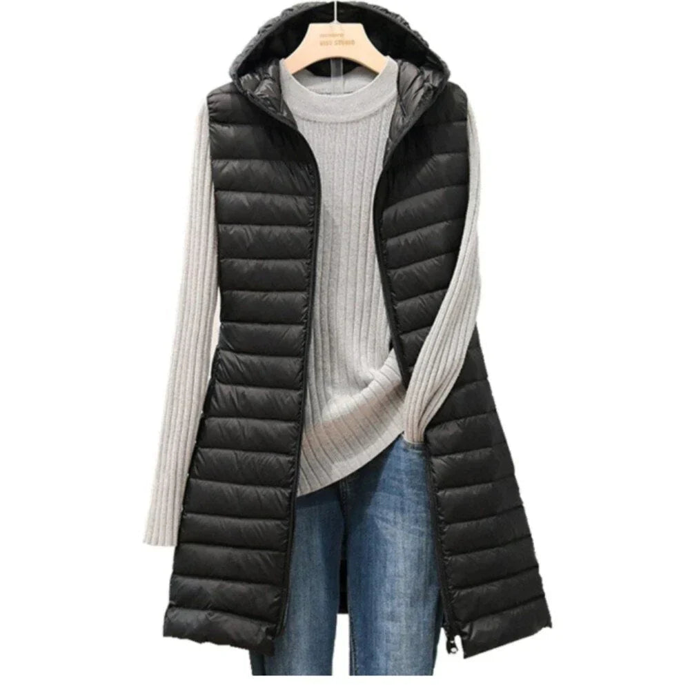 Hooded vest for women - Vera