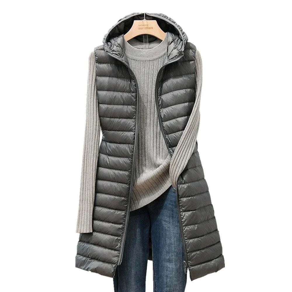 Hooded vest for women - Vera