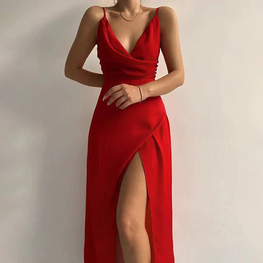 Valentina - Sexy Ladies Dress with Split