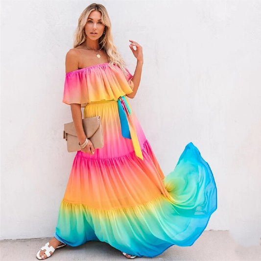 Bright - Multicolor summer dress