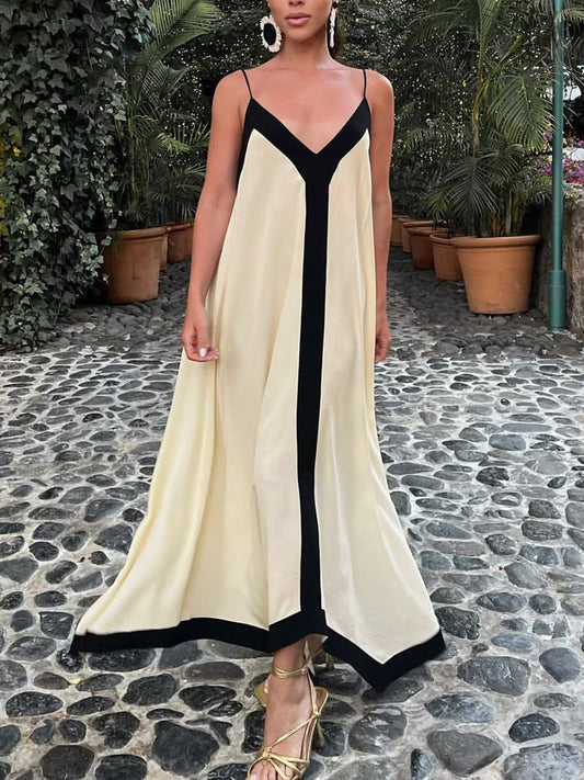 Maeve® | Long dress in old money style