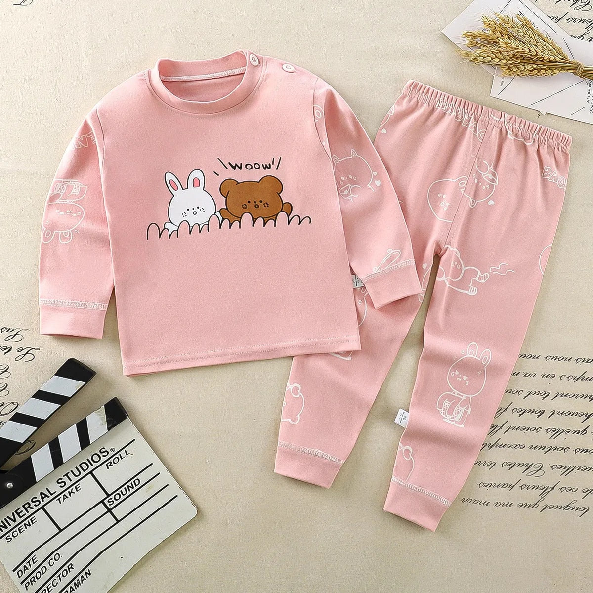 Jess-Mode Nights Comfortable cartoonize pyjama set for children