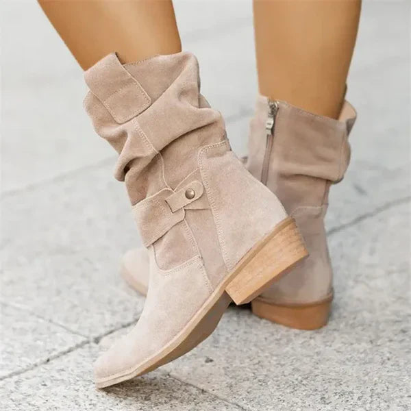 Sheyro - casual boots with low heel