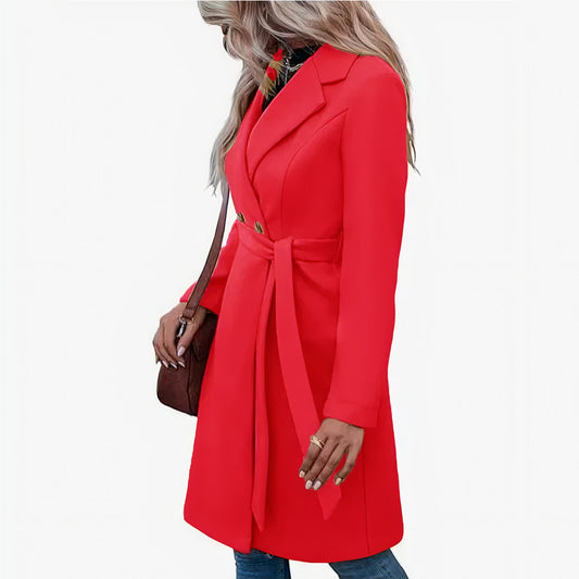 Casual oversized coat for women - Wilna