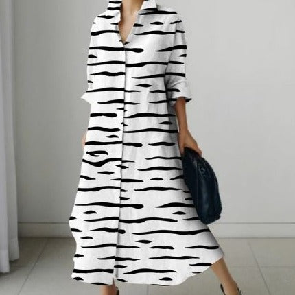 Margo - Elegant shirt dress for women