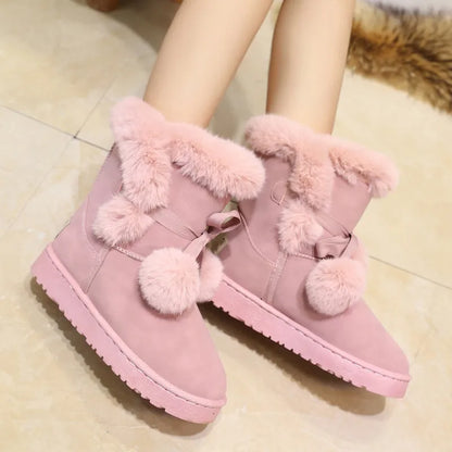 Ina - Chic Fur Boots for Women