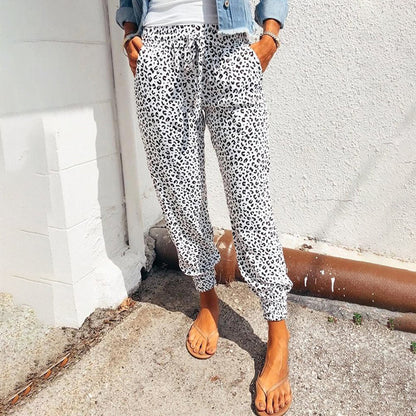 Lucie - Leopard print pants