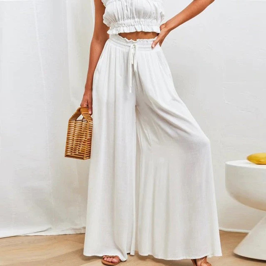 Émilie - Summer wide-leg pants