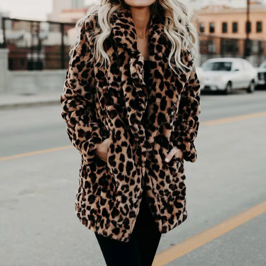 Willow - Warm leopard coat