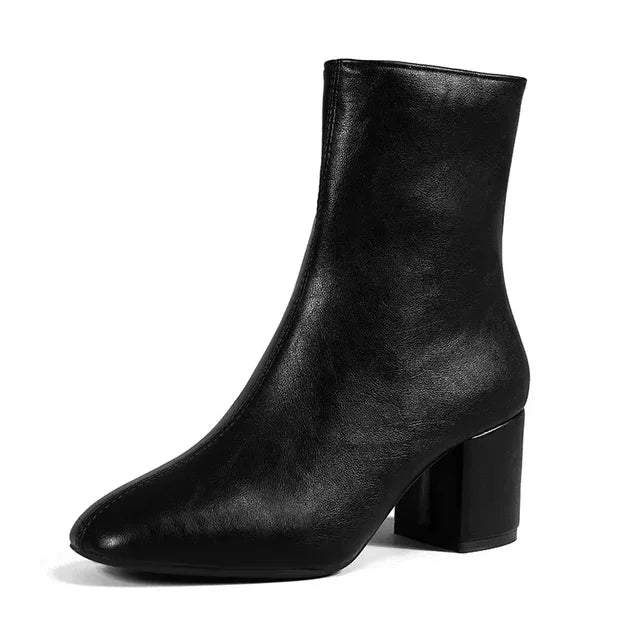 Juris - Elegant Heeled Boots for Women