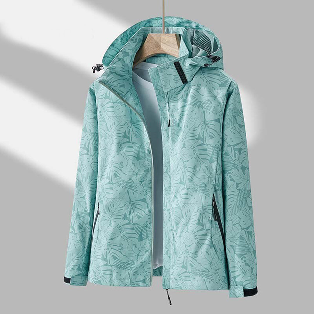 Windproof hooded jacket for women - Lane