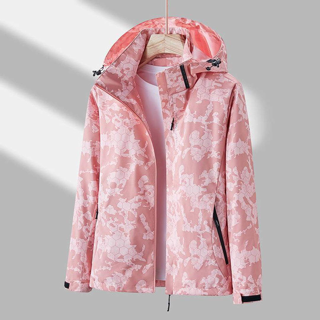 Windproof hooded jacket for women - Lane