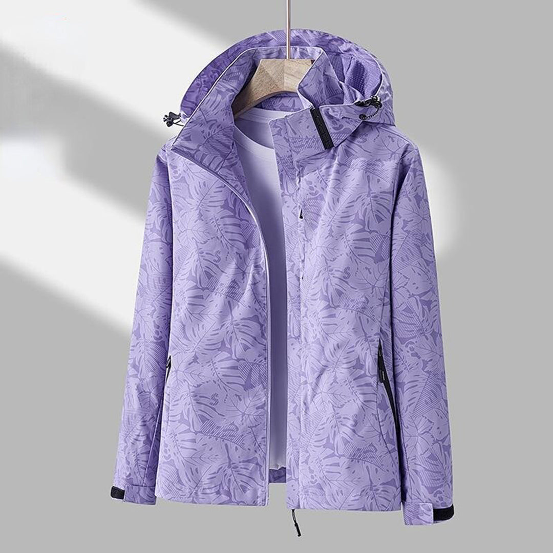 Windproof hooded jacket for women - Lane