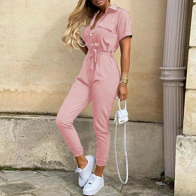 Zoe - Stylish Button Playsuit for Women