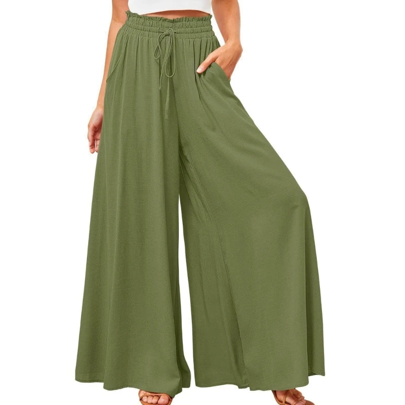 Eveline - Wide-leg beach pants