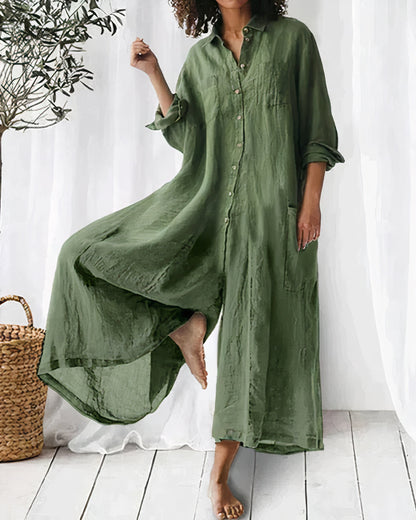 Oversized beach overall - Yasmin