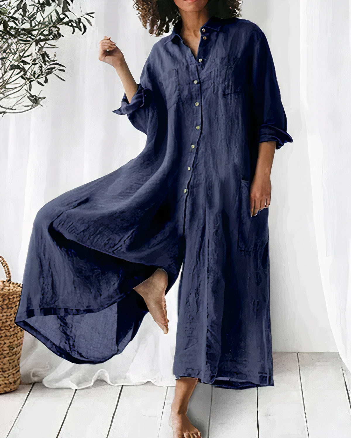 Oversized beach overall - Yasmin