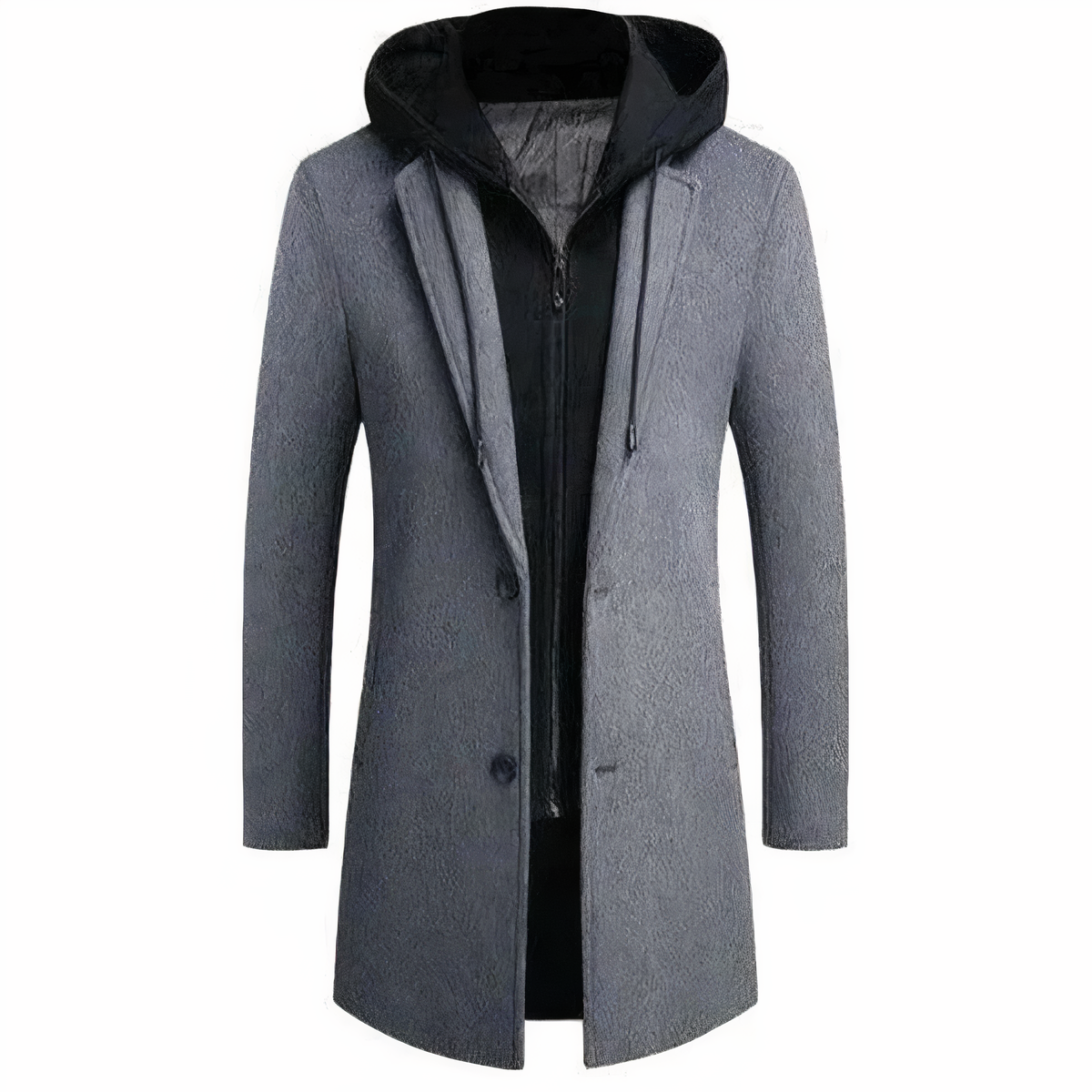 Zen - Wool trench coat for men