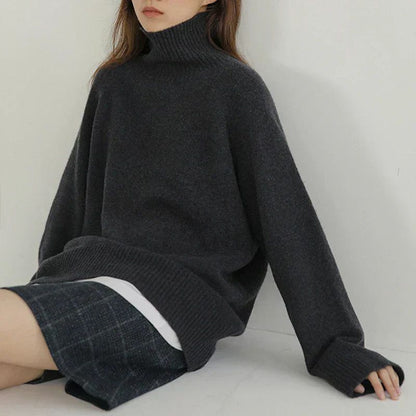 Loose turtleneck sweater - Zia