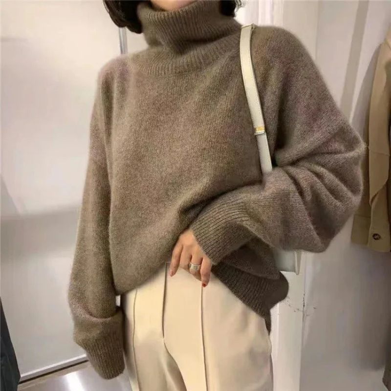 Loose turtleneck sweater - Zia