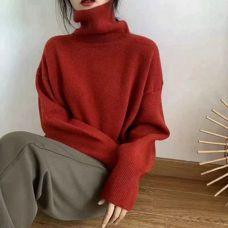 Loose turtleneck sweater - Zia