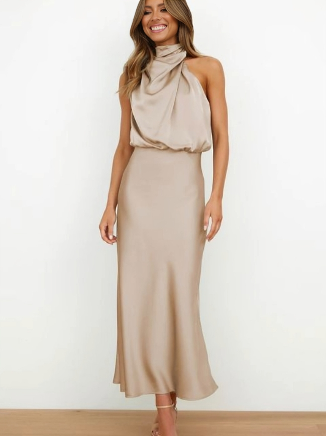 Vestido | Satin Dress