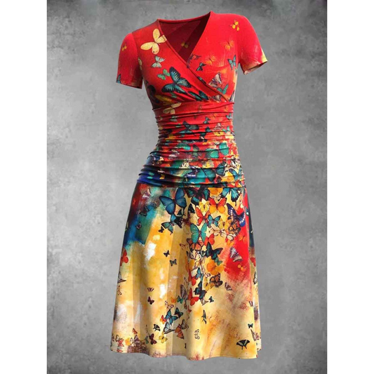 Femke | Summer dress with print