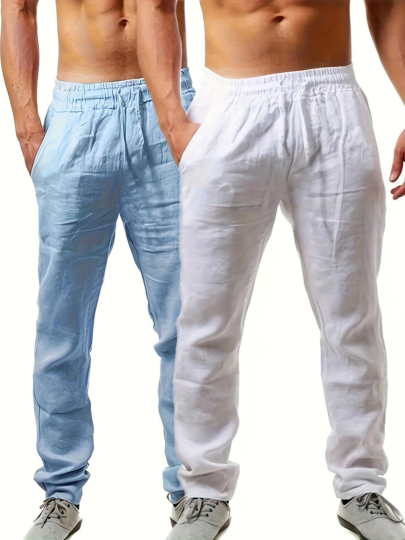 2 pieces of plain men's pants