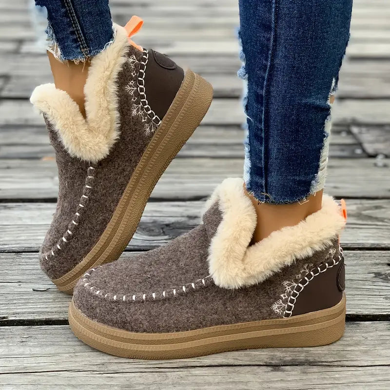 Plush Warm Winter Boots