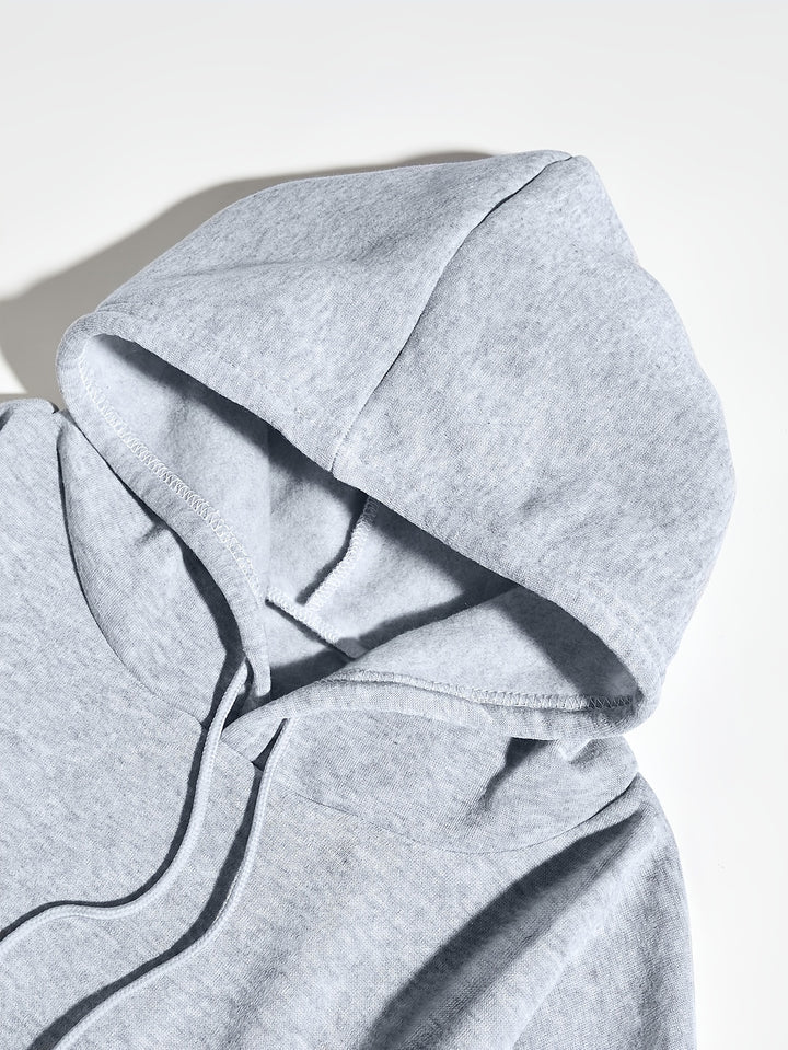 100% cotton statement hoodie - Zara