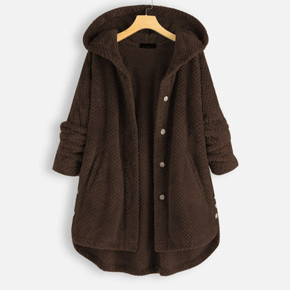 Oversized hooded jacket for women - Arabella