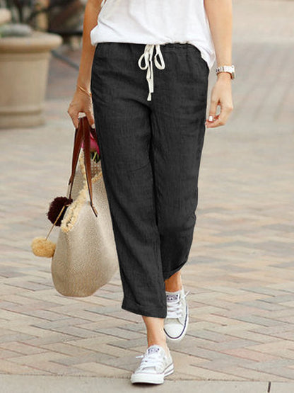 Amélie - Comfortable linen pants