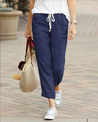 Amélie - Comfortable linen pants