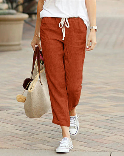 Amélie - Comfortable linen pants