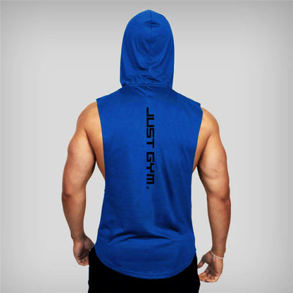 Sporty hoodie tank top