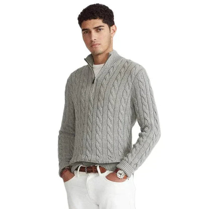 Yelko Sweater | Men's casual half-zip sweater