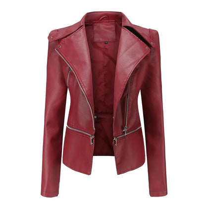 Stylish leather jacket - Esra