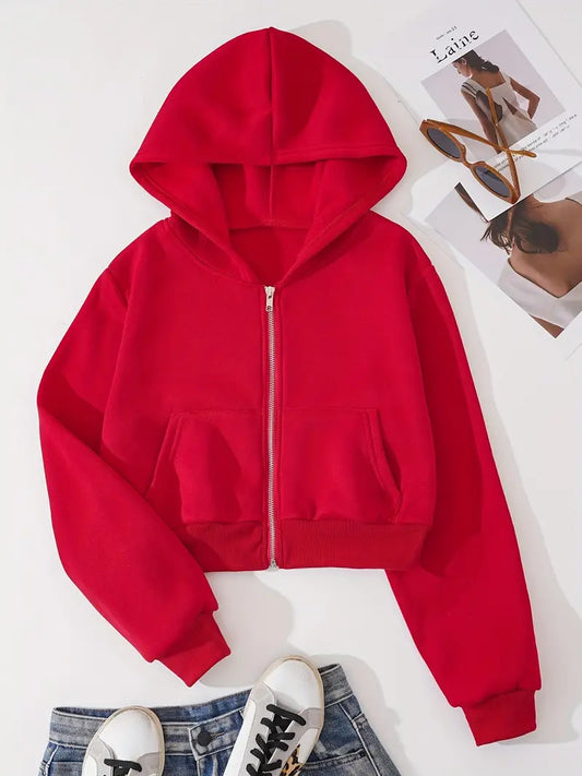 Jess | Zip Up Hoodie Comfort & Gemak