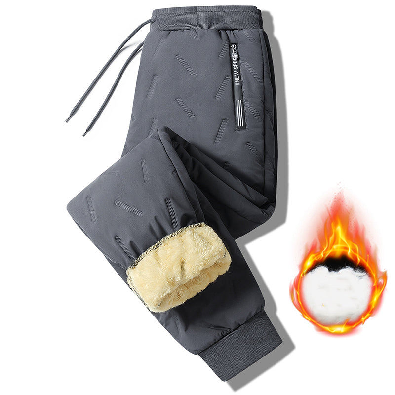 Jens | Warm, thick lambswool jogging pants for lady