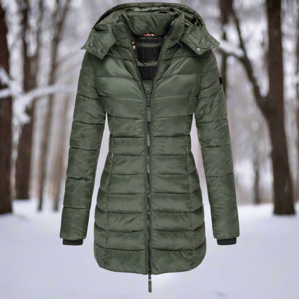 Versatile, fashionable fall and winter jacket for women