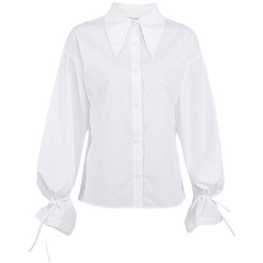 Karen - Fashionable casual white blouse