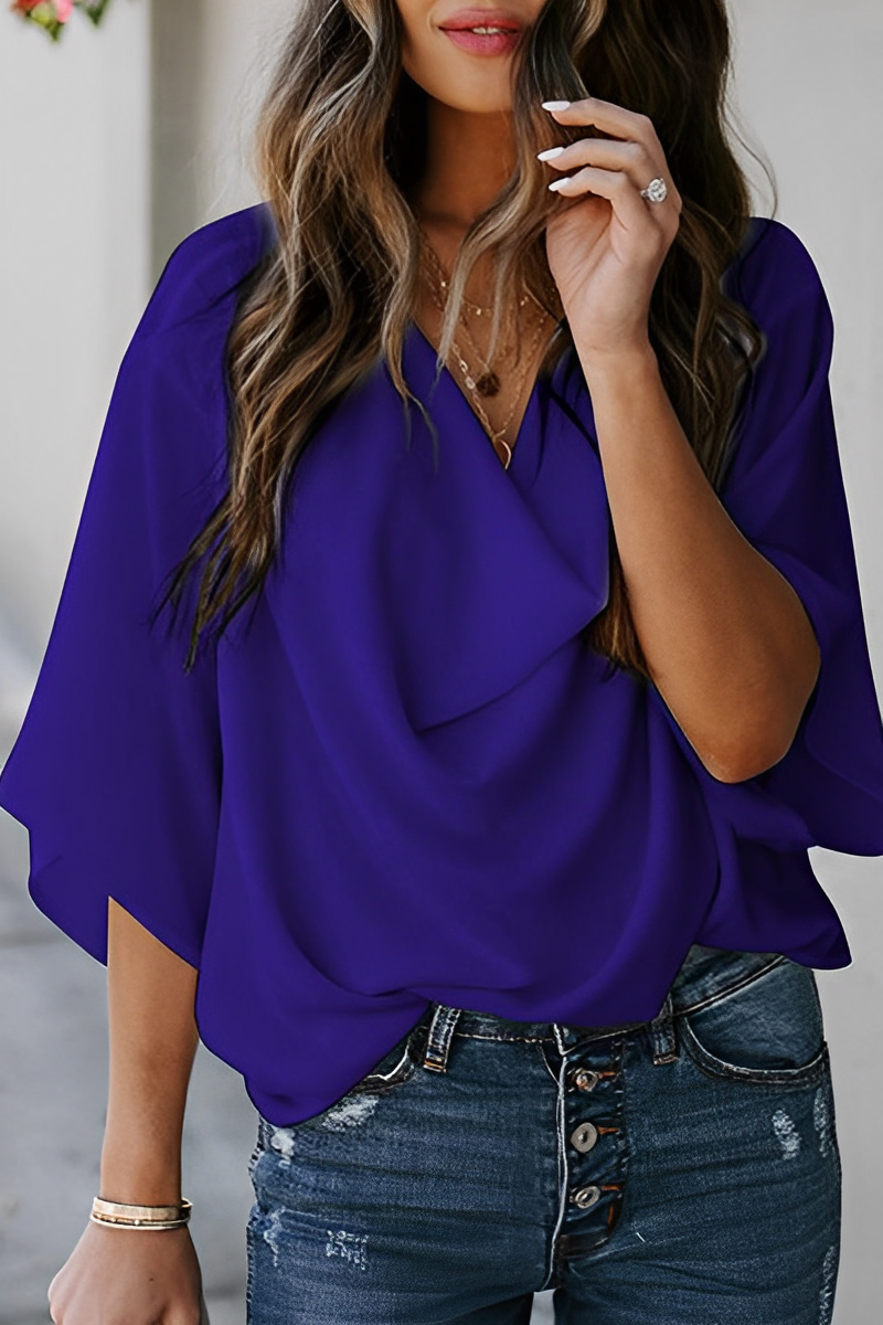 Jolina | Casual summer chiffon blouse