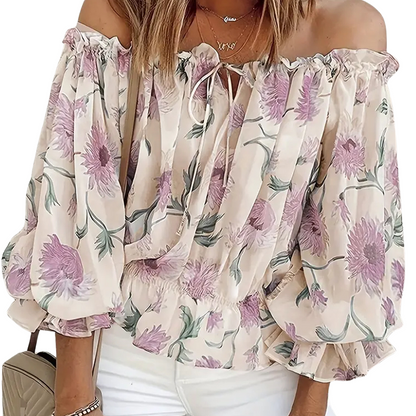 Stylish floral blouse for ladies