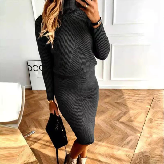 Christa | Cozy sweater knit dress