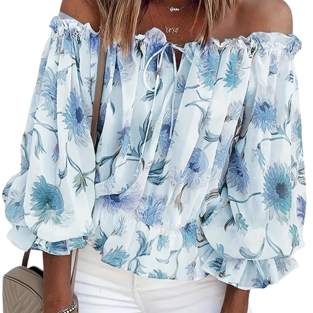 Stylish floral blouse for ladies