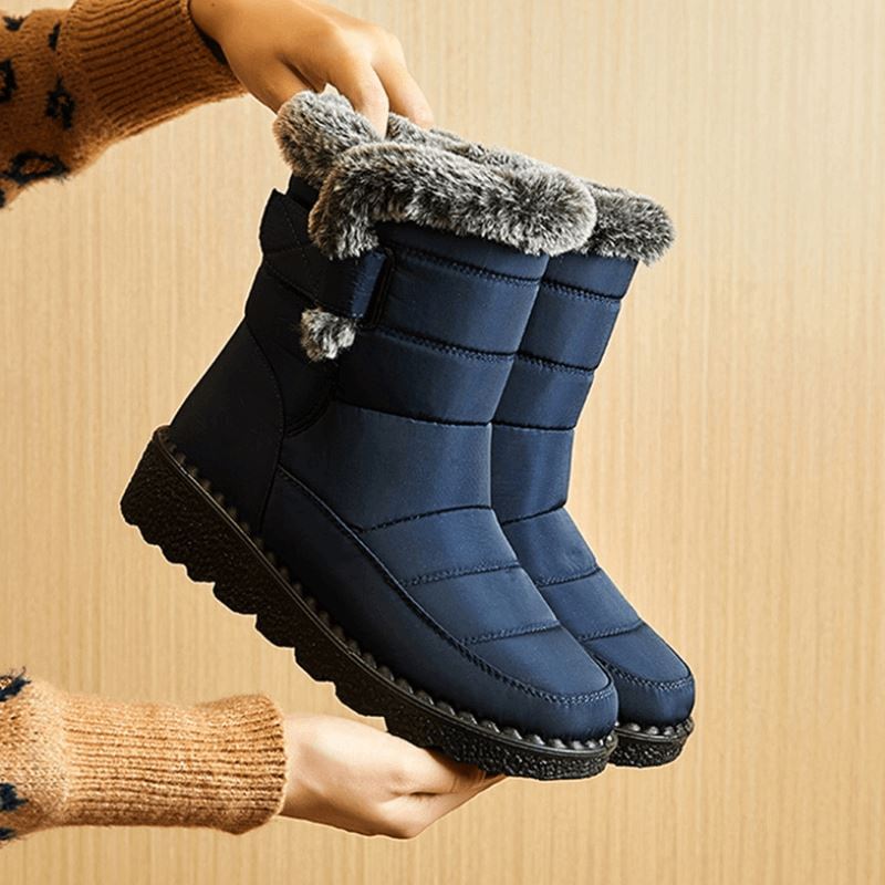 Warm Winter Boots with Fur Lining | Stacy - Comfortable and Trendy - Perfect for Winter Weather Conditions